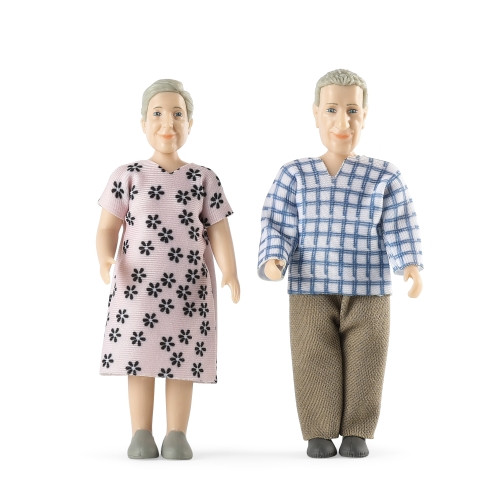 Lundby - Dockhusdockor, Äldre par Charlie - 2