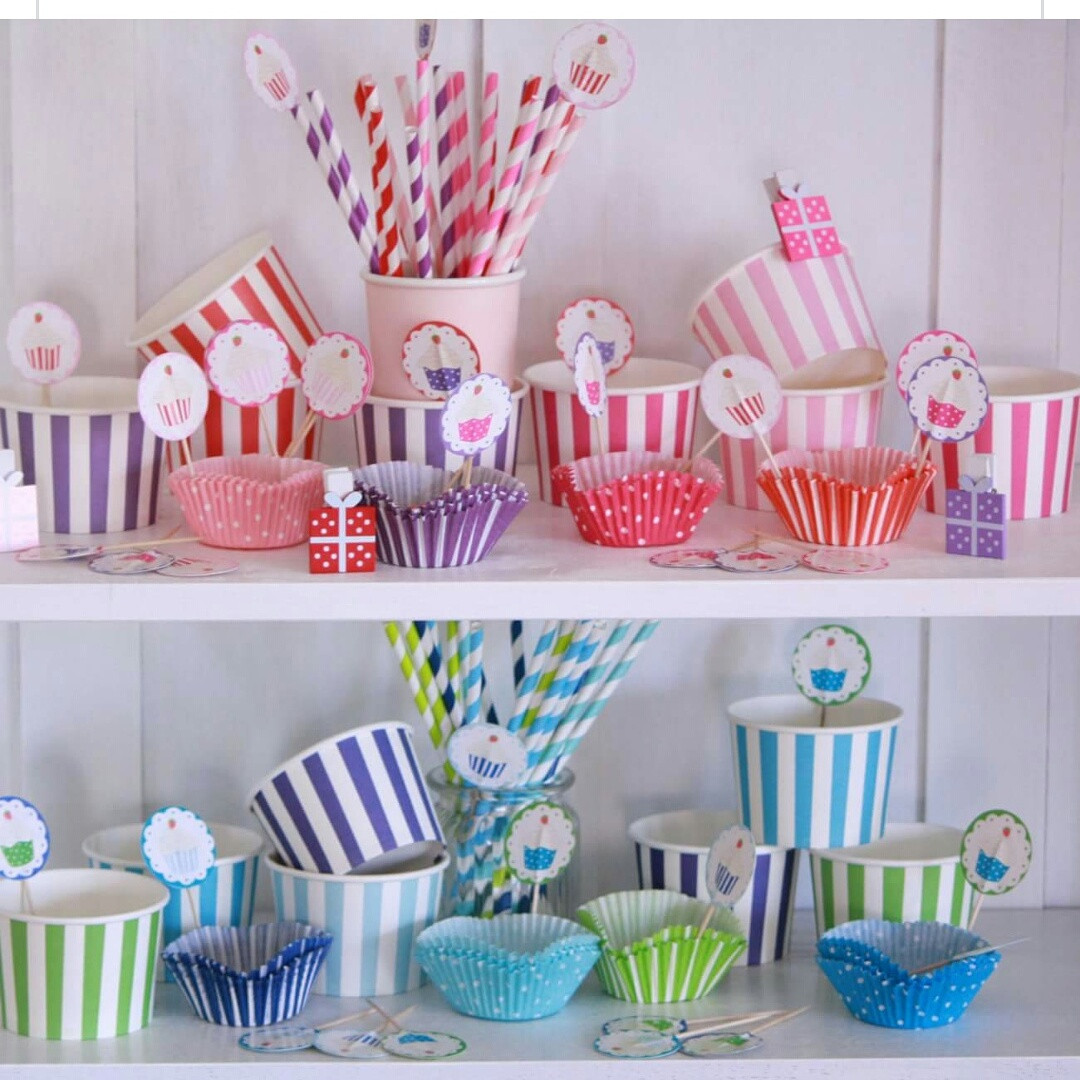 Jabadabado - Party Cupcake Kit Blå - 2