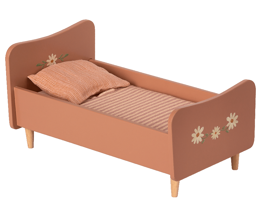 Maileg - Träsäng, Mini Rose