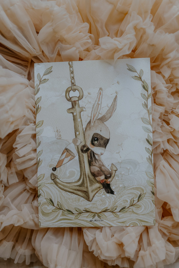 Mrs Mighetto - Poster Mini, My Anchor 21x30 cm - 2