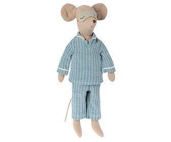 Maileg - Medium mus, pyjamas
