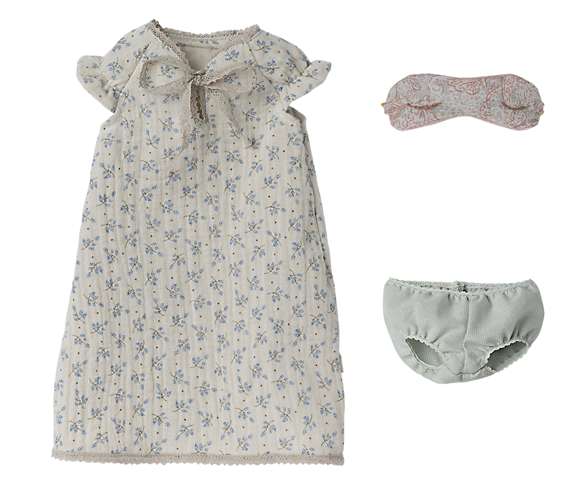 Maileg - Maxi mus, nattlinne - 4