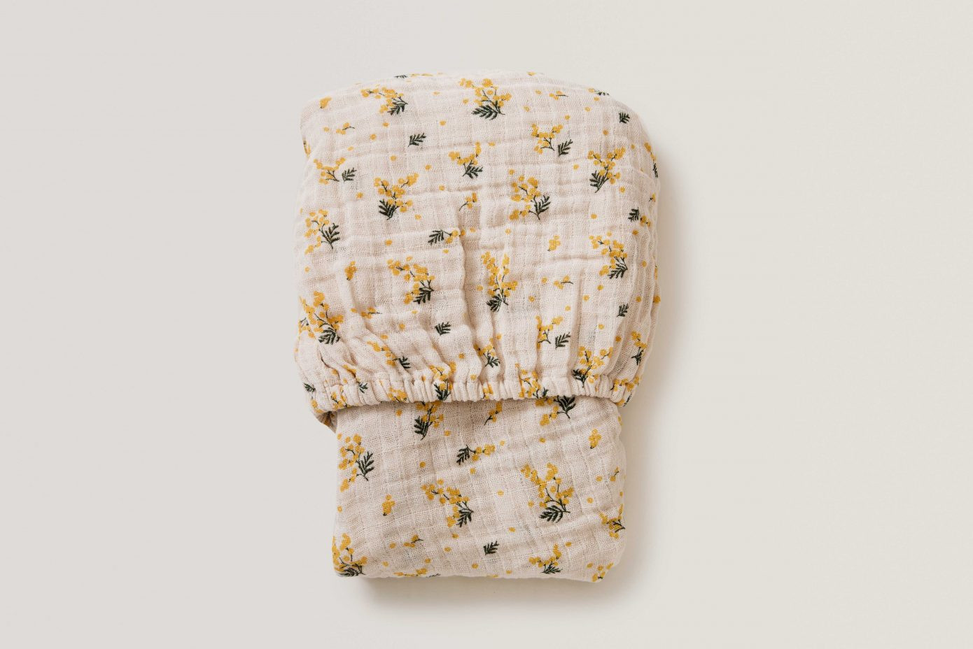 Garbo & Friends - Lakan, Fitted sheet Muslin Mimosa Junior - 3