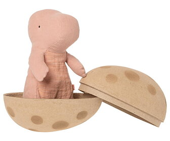 Maileg - Gantosaurus i ägg, Rose