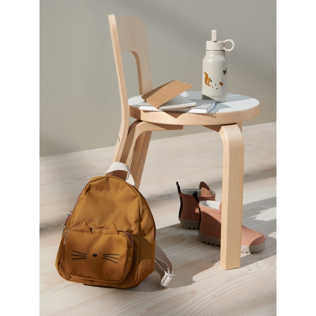 Liewood - Allan ryggsäck, Cat Golden caramel - 4