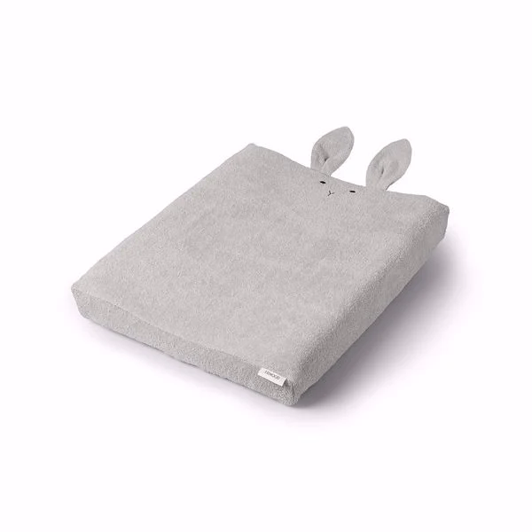 Liewood - Överdrag för skötbädd, rabbit grå