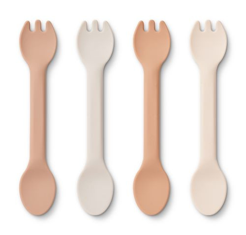 Liewood - Jan 2-1 bestick 4-Pack, Rose