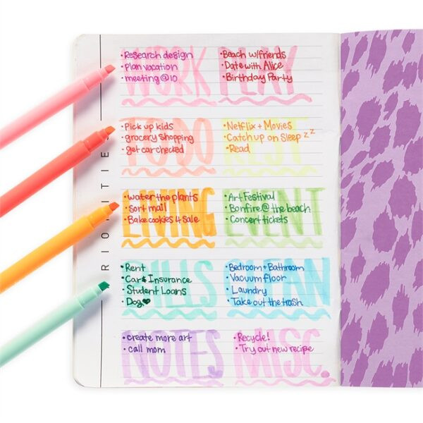 OOLY - Pastel Mints - Scented Highlighters - 4