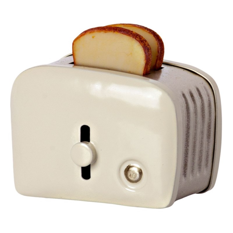 Maileg - Brödrost miniatyr, Offwhite - 2