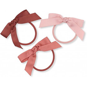 Konges slöjd - 3-pack Hårband med rosett, Ray of light