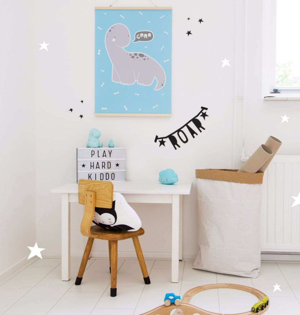 A little lovely company - Poster Brontosaurus, 50x70 cm - 2