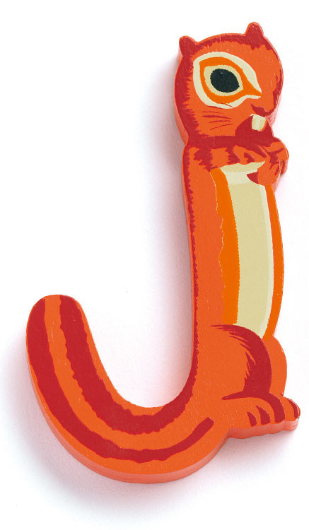 Djeco - Animal Letters - J