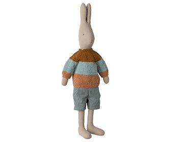 Maileg - Rabbit size 5 , Classic stickad tröja