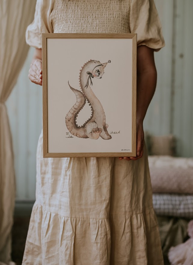 Mrs Mighetto - Poster, Dear Dino 30x40 cm
