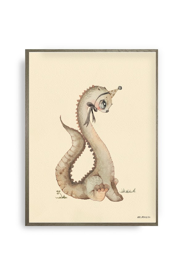 Mrs Mighetto - Poster, Dear Dino 30x40 cm - 3