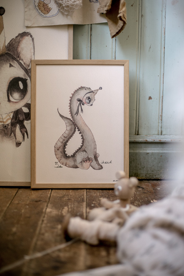 Mrs Mighetto - Poster, Dear Dino 30x40 cm - 4