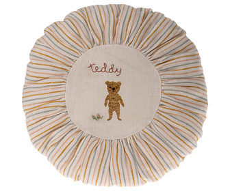 Maileg - Rund kudde Small, Teddy ränder