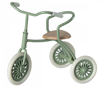 Maileg - Abri à tricycle, Mouse - Grön