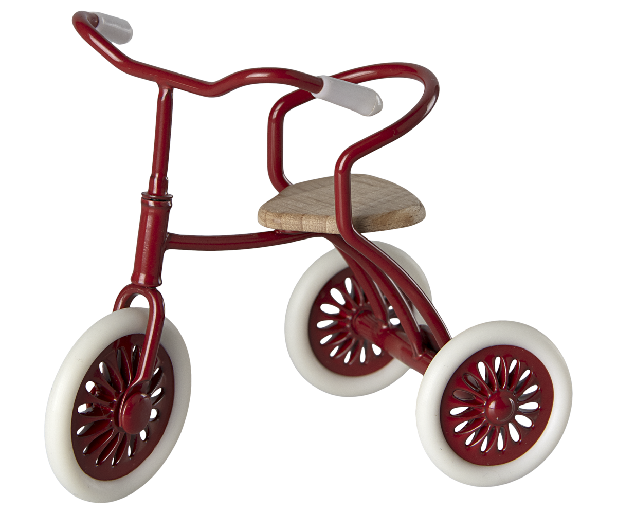 Maileg - Abri à tricycle, Mouse - Röd - 4