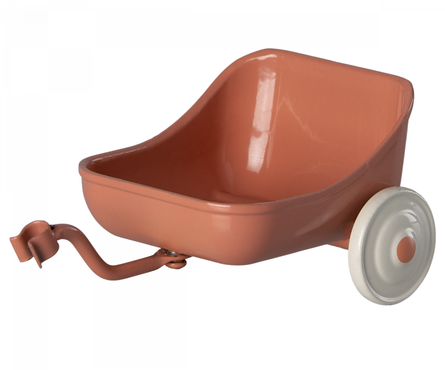 Maileg - Tricycle hanger Mouse, coral