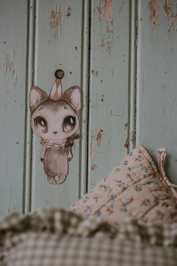 Mrs Mighetto - Wall sticker Dear Meow - 2