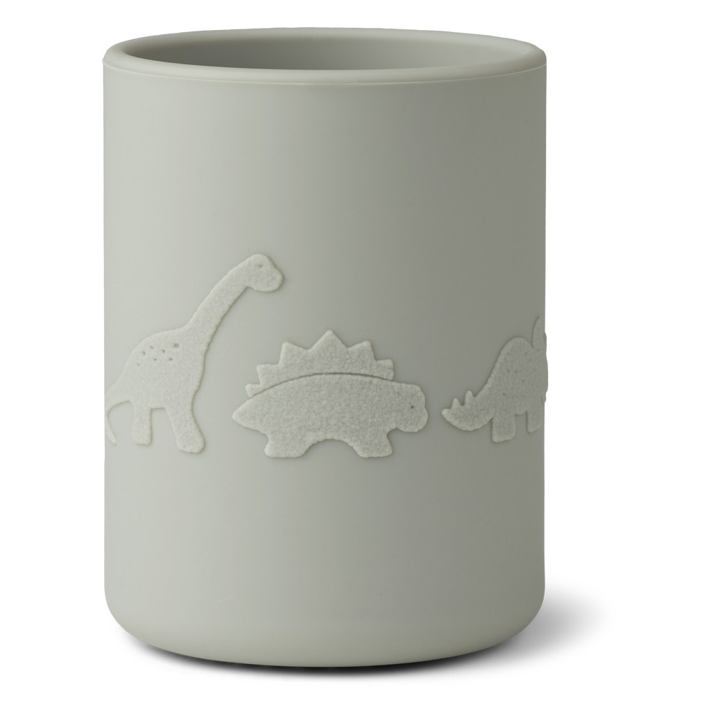 Liewood- Ethan Silikon mugg 4-pack , Dino blue multi mix - 3