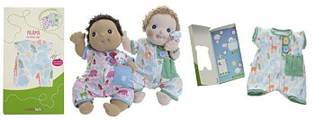 Rubens Baby - Pocket friends green pyjamas