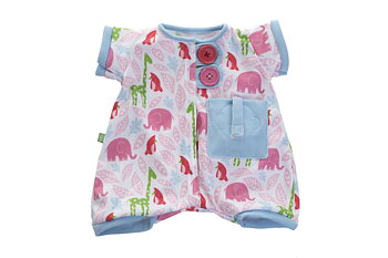 Rubens Baby - Pocket friends pink pyjamas