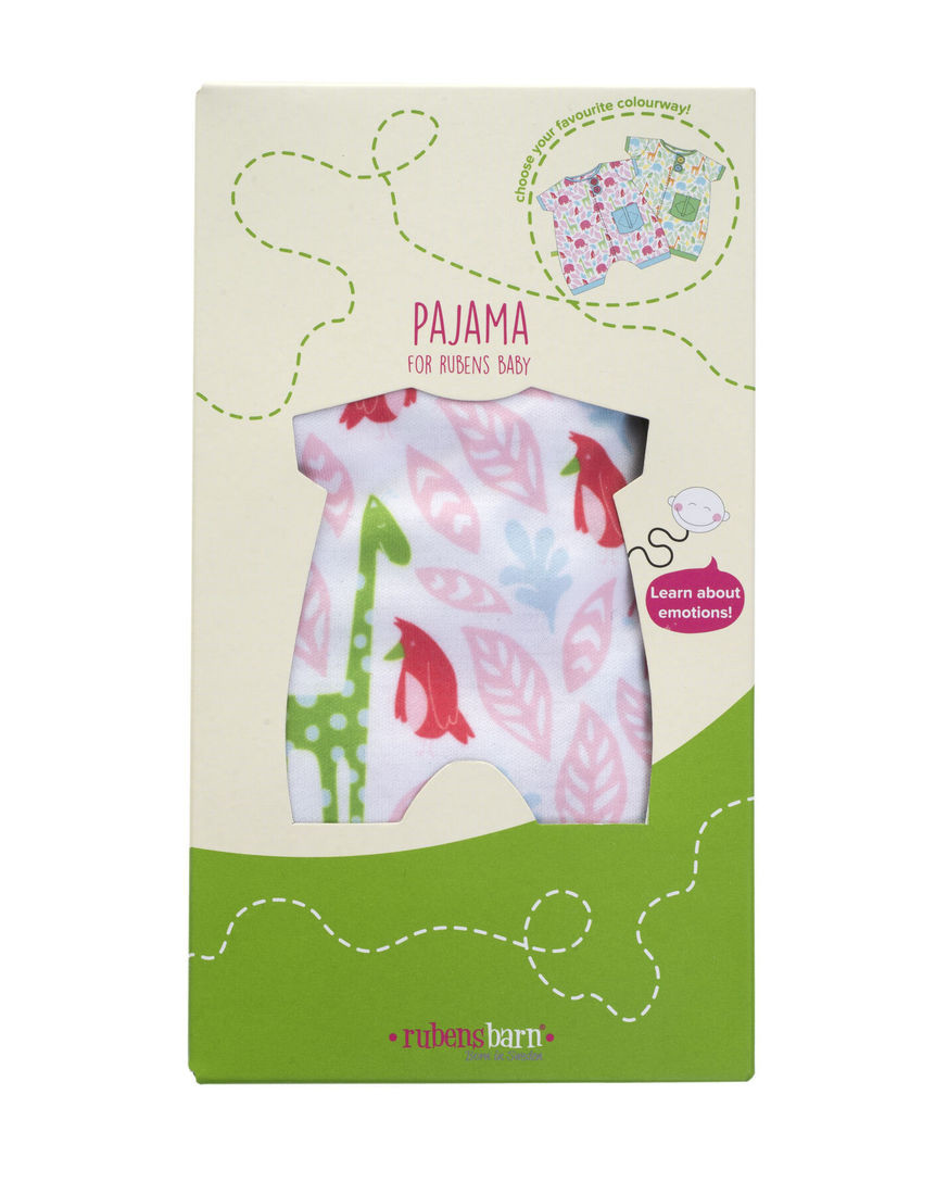 Rubens Baby - Pocket friends pink pyjamas