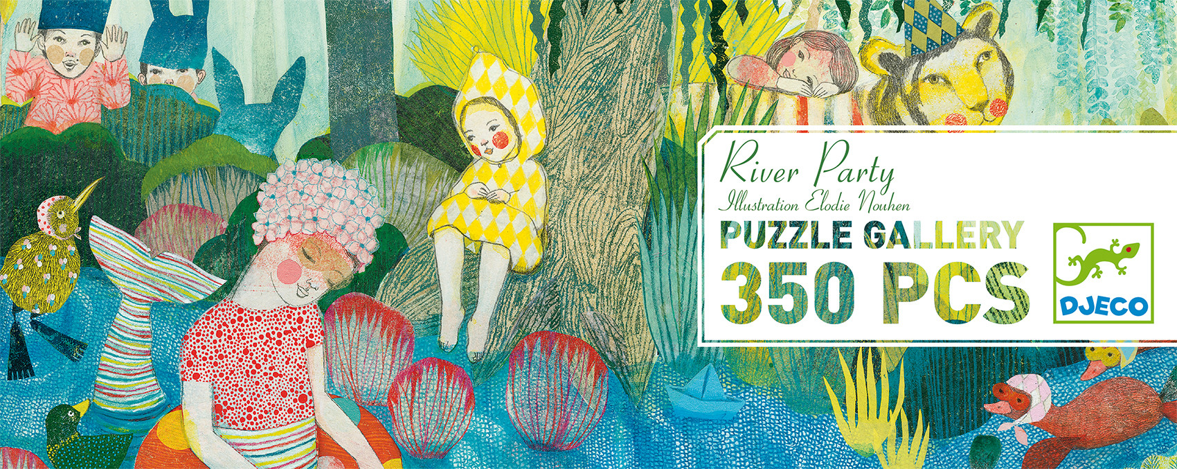 Djeco - River Party - 350 pcs - FSC MIX - 2