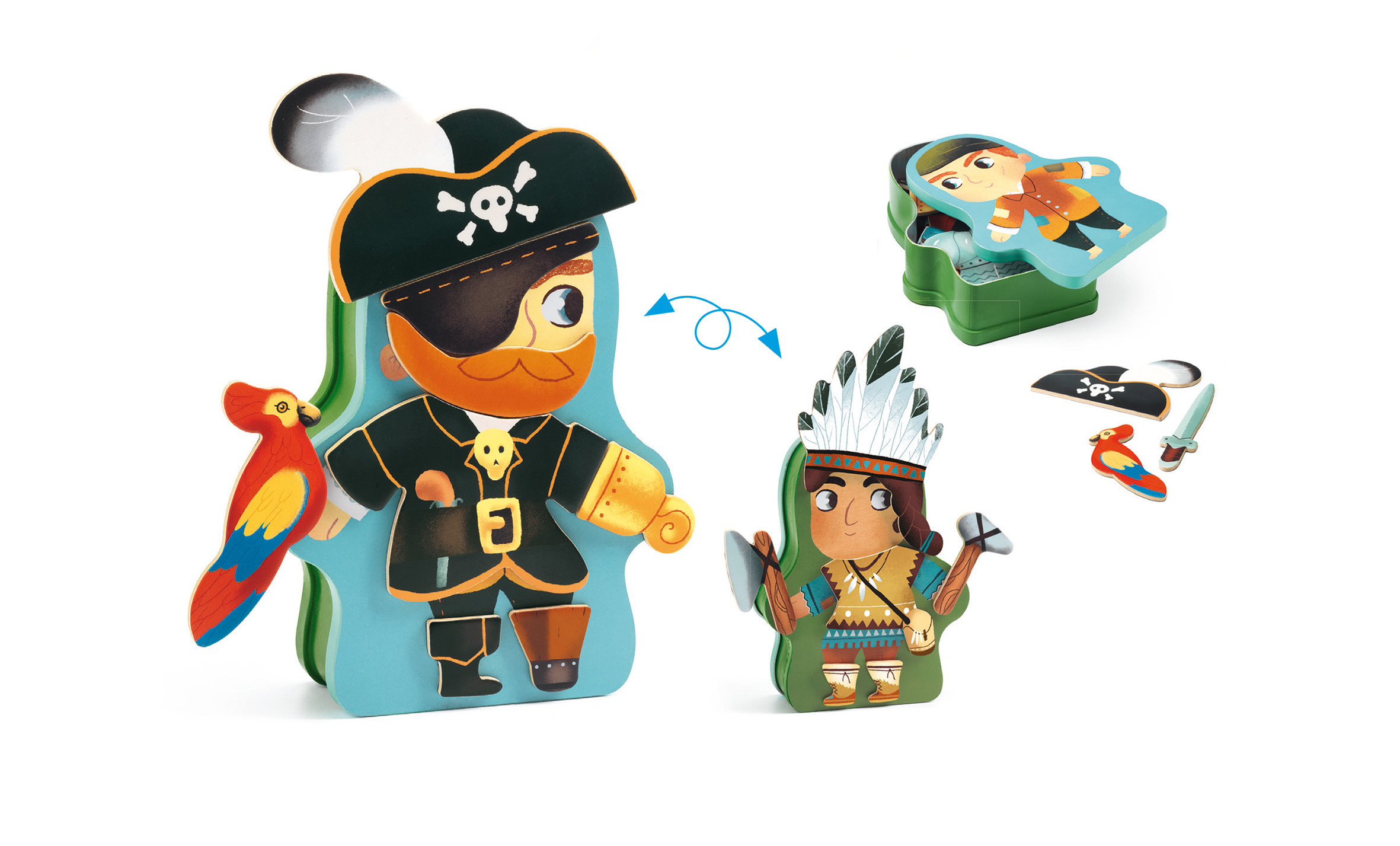 Djeco - Magnetic games, Aventuro - 4