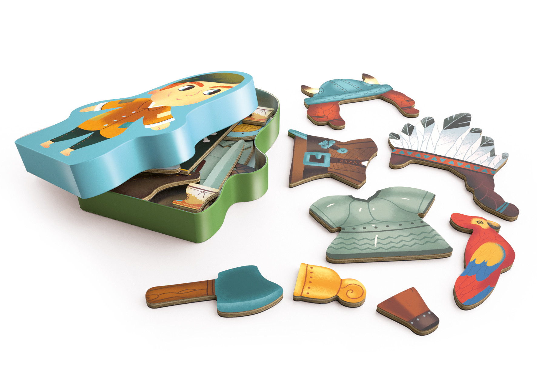 Djeco - Magnetic games, Aventuro - 5