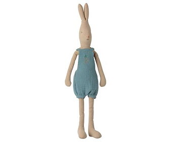 Maileg - Rabbit size 3, Overalls