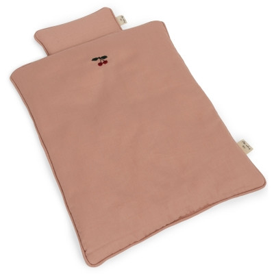 Konges slöjd - Bäddset till docksäng, Mahogny Rose