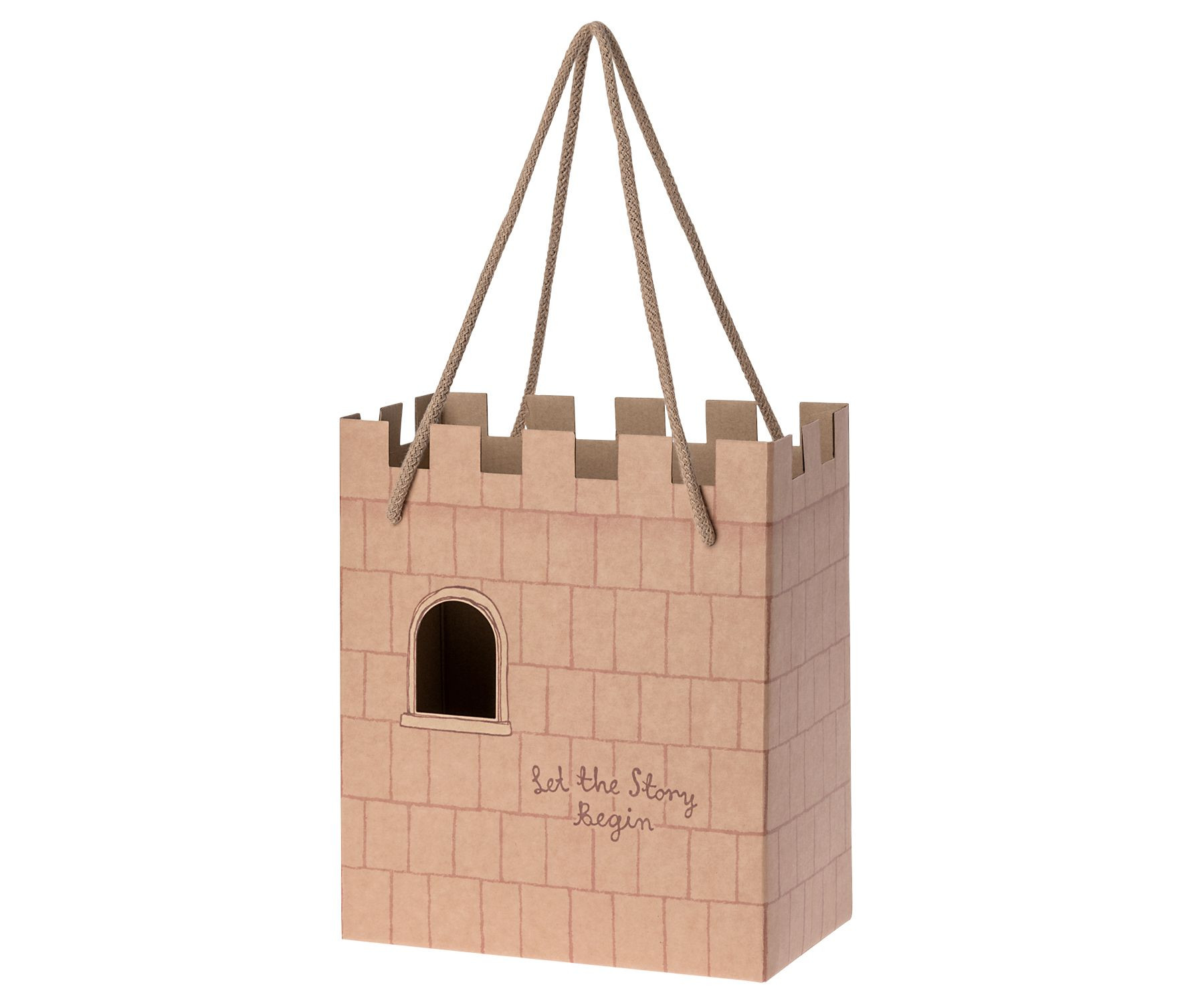 Maileg - Presentpåse, `Let the story begin´ Rose