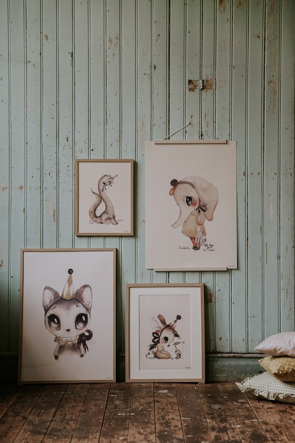 Mrs Mighetto - Poster, Dear Meow 30x40 cm - 8