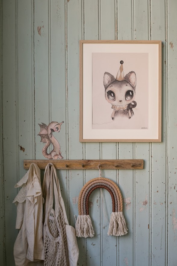 Mrs Mighetto - Poster, Dear Meow 30x40 cm
