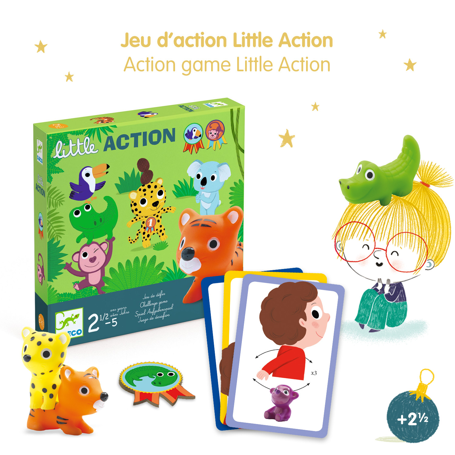 Djeco - Spel, Little action - 5