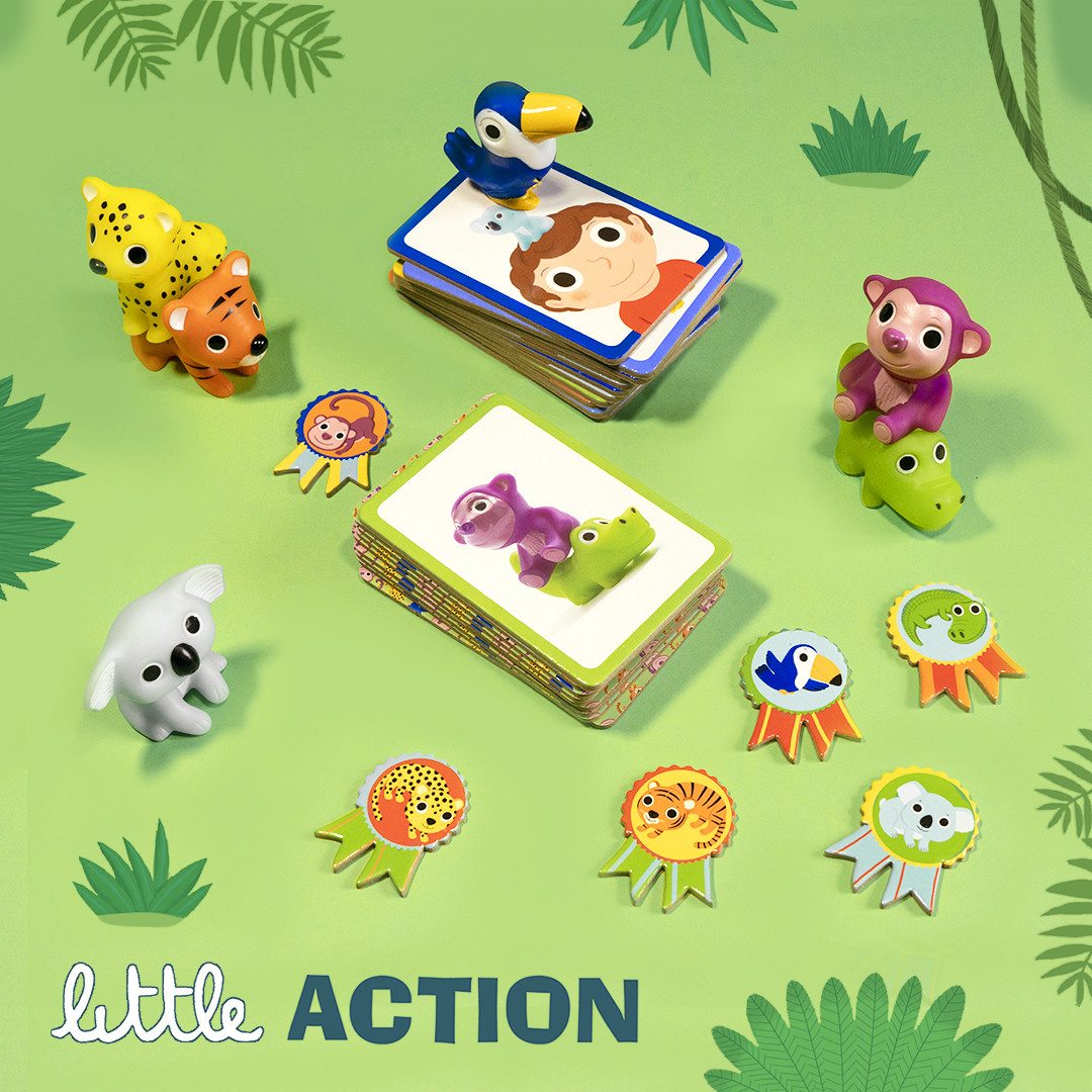 Djeco - Spel, Little action - 4