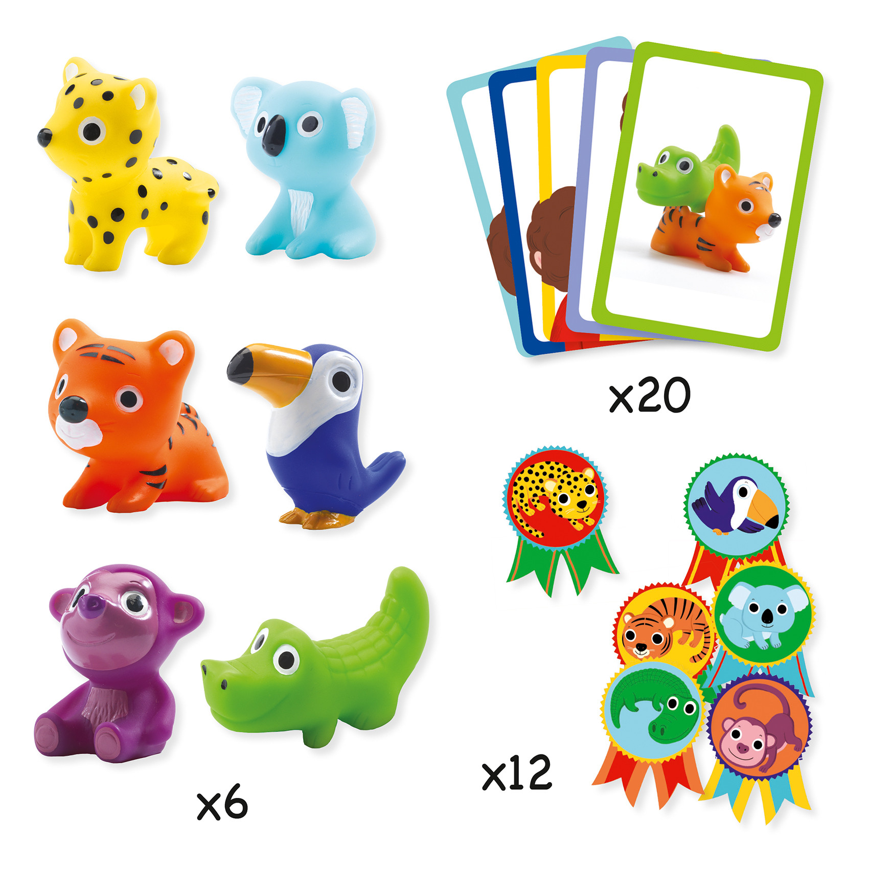 Djeco - Spel, Little action - 2
