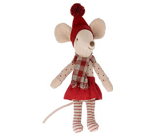Maileg - Christmas mouse, Storasyster mus