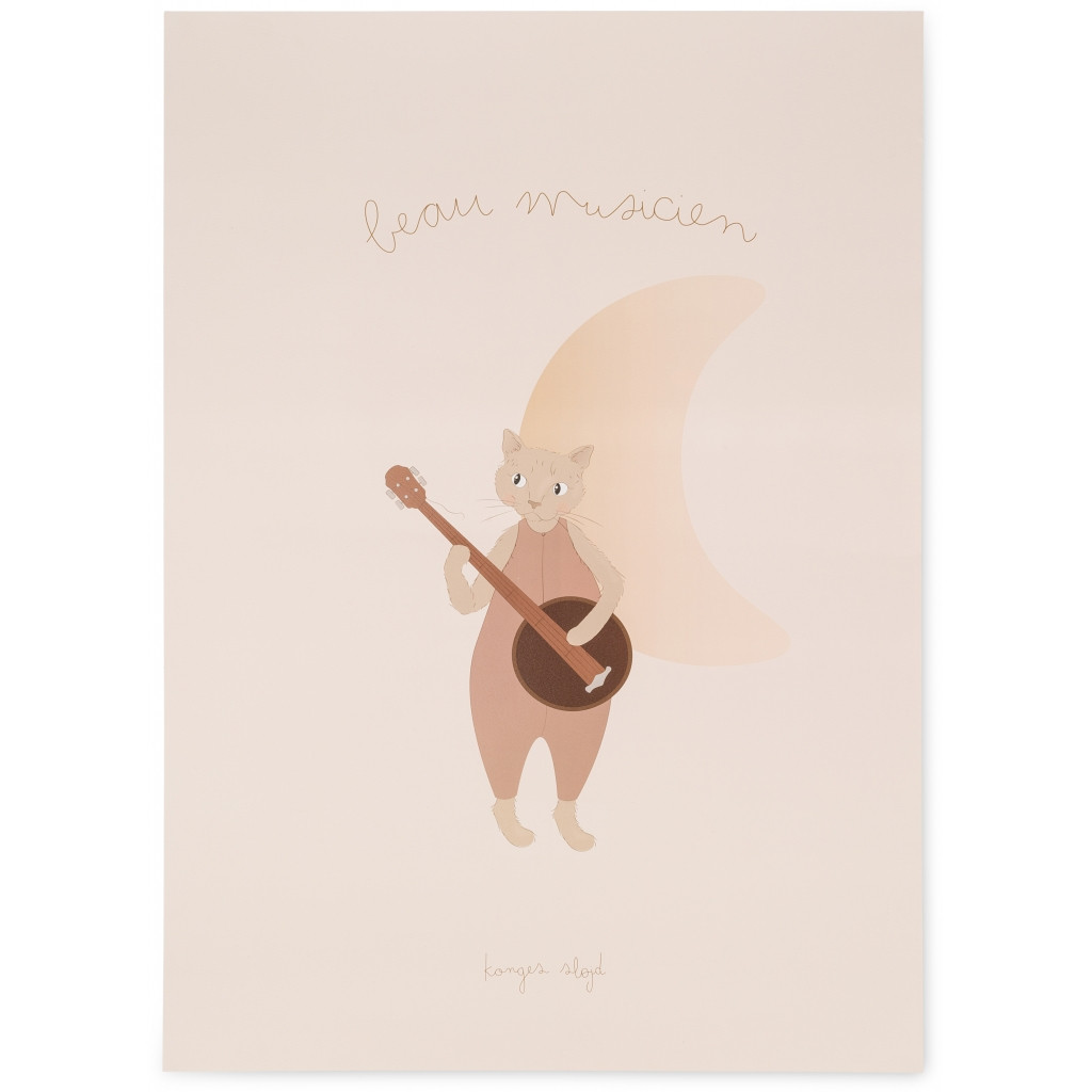Konges slöjd - Poster, Belle musicien