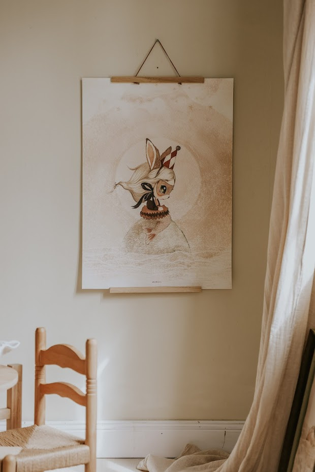 Mrs Mighetto - Poster, Miss Agnes 50x70 cm