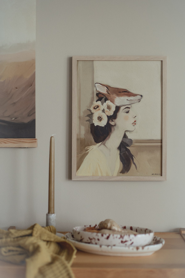 Mrs Mighetto - Poster, Lady Meadow 30x40 cm