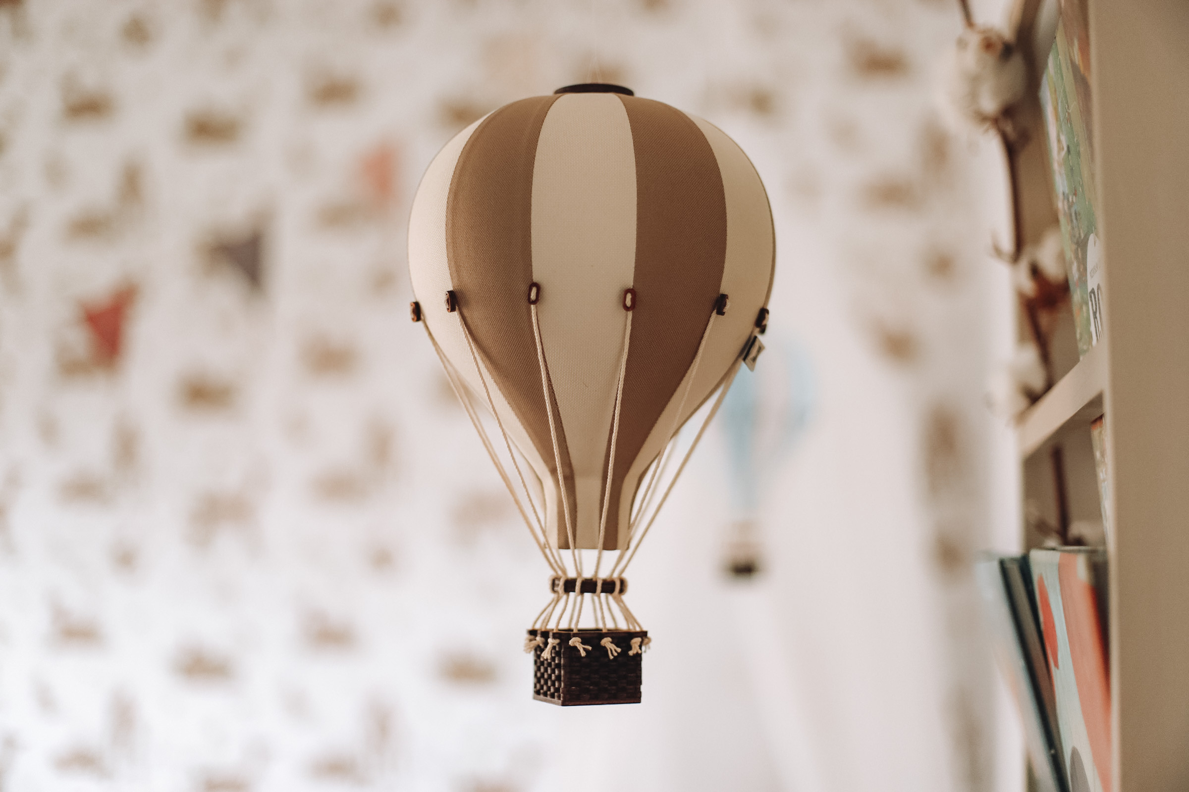 Super Balloon - Luftballong Medium beige/gräddvit - 3