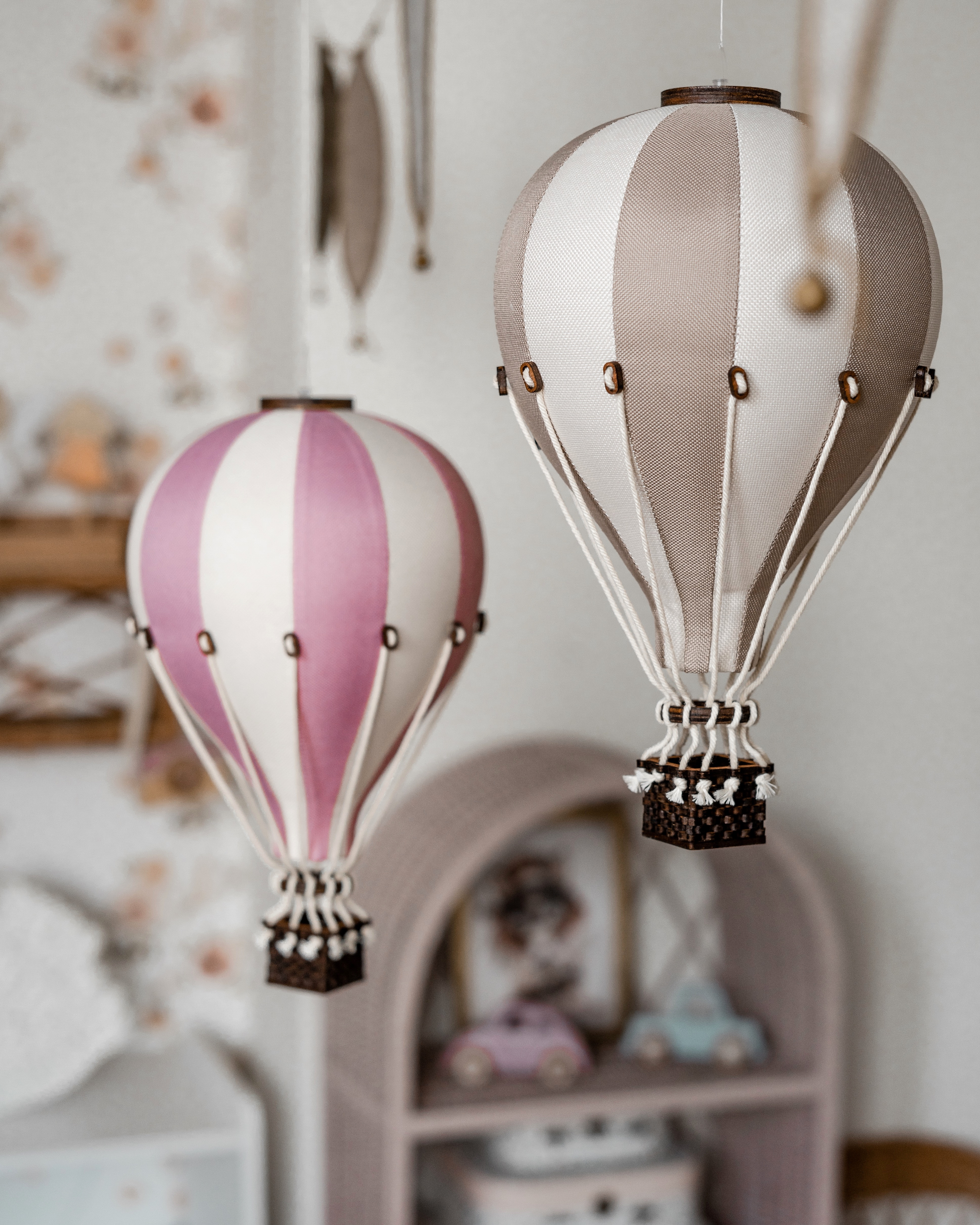 Super Balloon - Luftballong Medium beige/gräddvit - 5