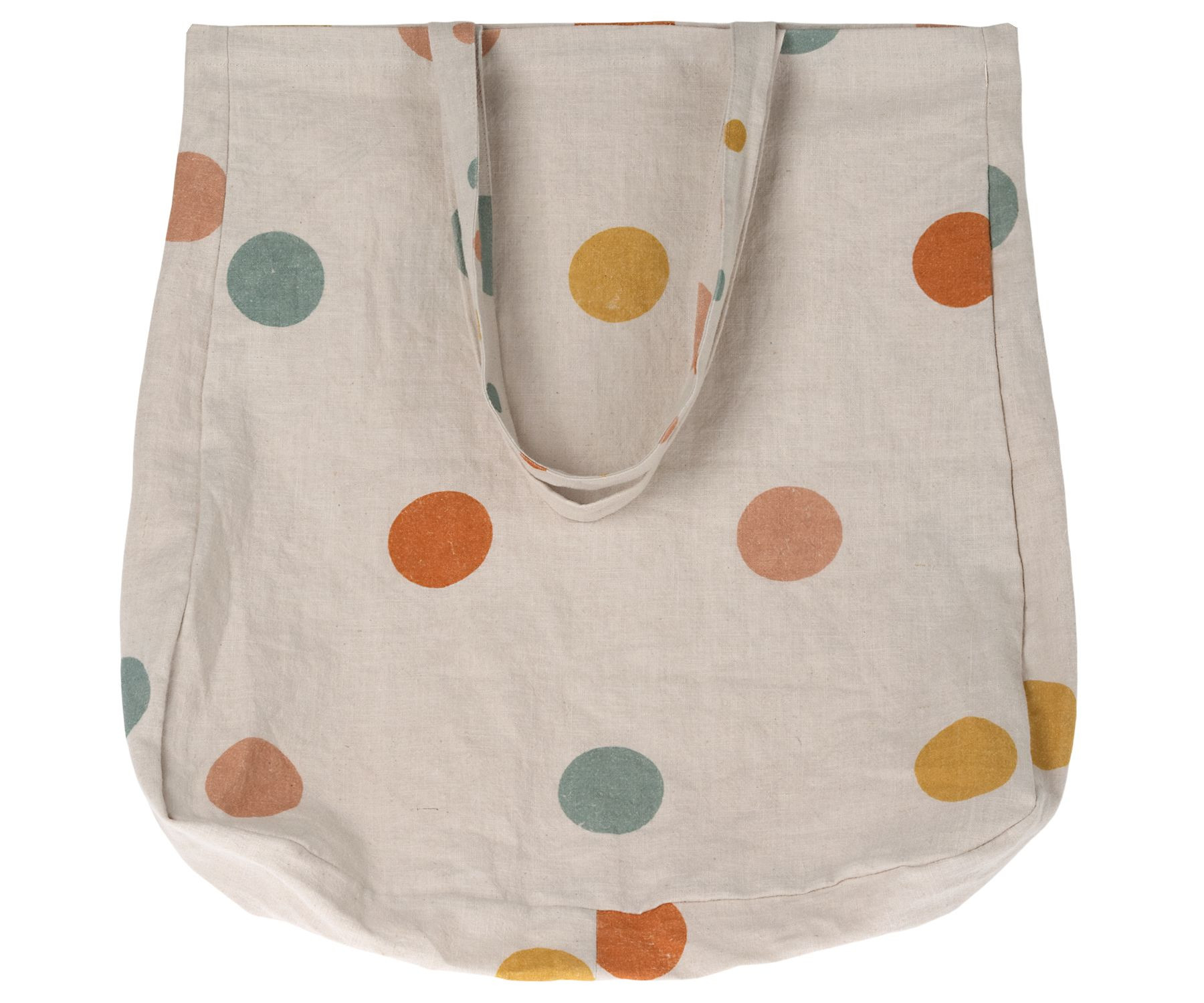 Maileg - Tygväska, Multi dots Large
