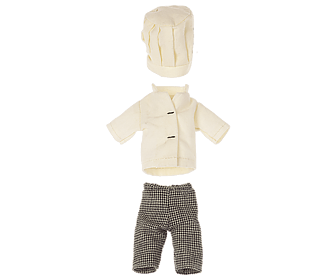 Maileg - Chef mouse w. soup pot and spoon