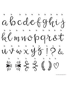 A little lovely company - Symbolset Script