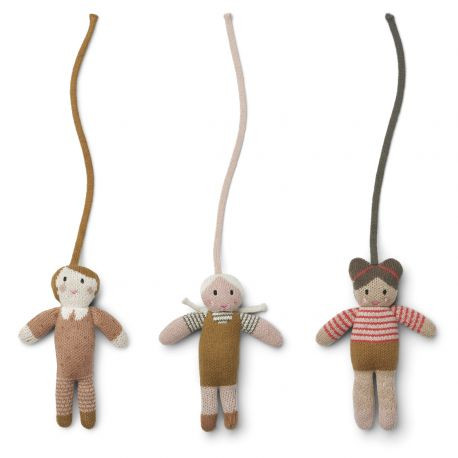 Liewood - 3-pack Babygymsfigurer Doll rose multi mix